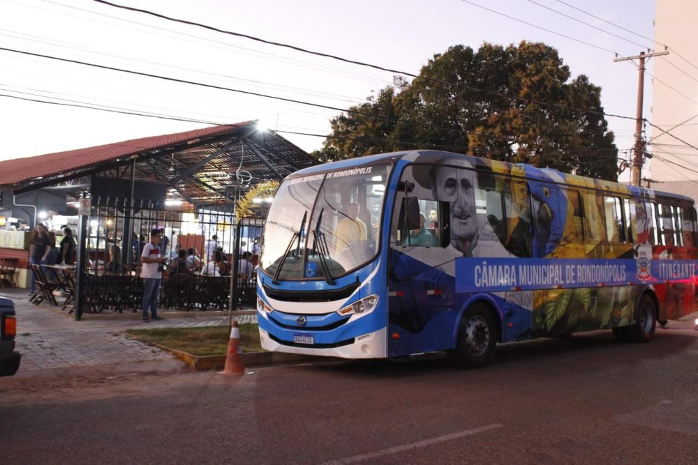 Câmara Itinerante inicia atendimento nas feiras livres de Rondonópolis