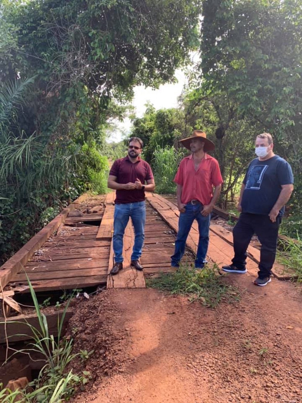 Mais uma visita in loco, desta vez na região da Vila Bueno ( linha seca ), Rondonópolis.